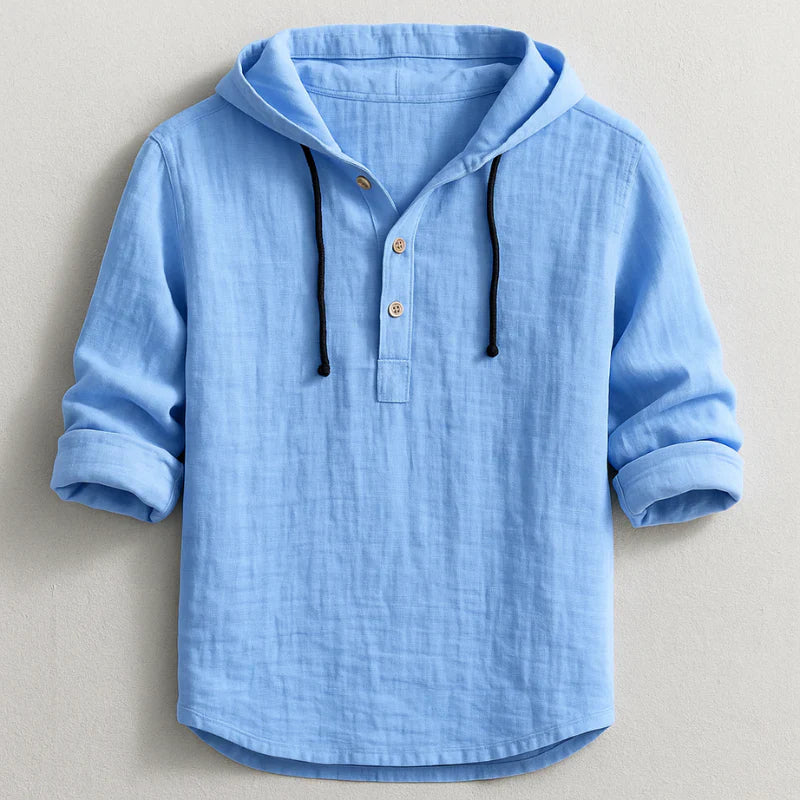 Chemise de luxe à capuche