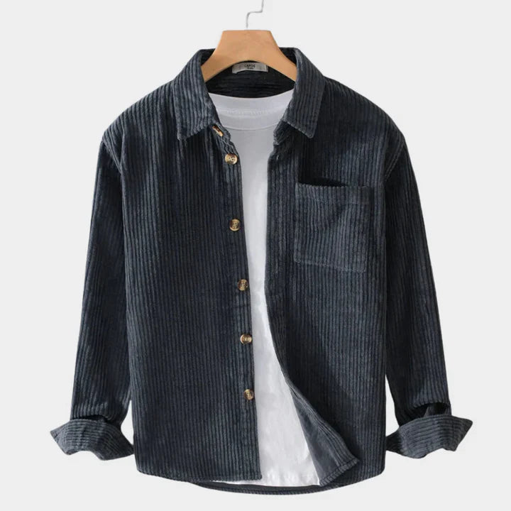 Avene | Chemise Velours Côtelé Élégante
