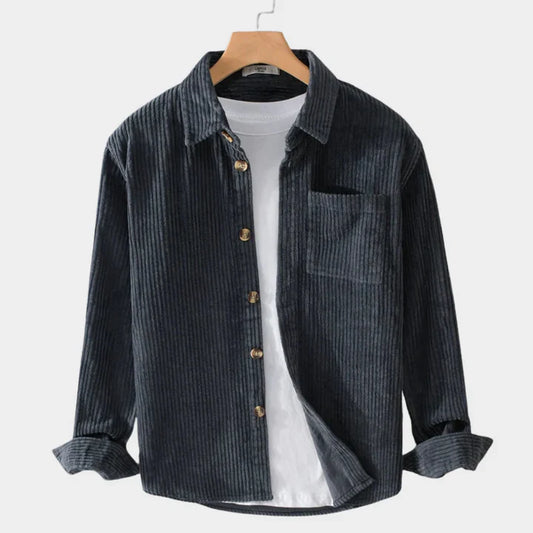Avene | Chemise Velours Côtelé Élégante
