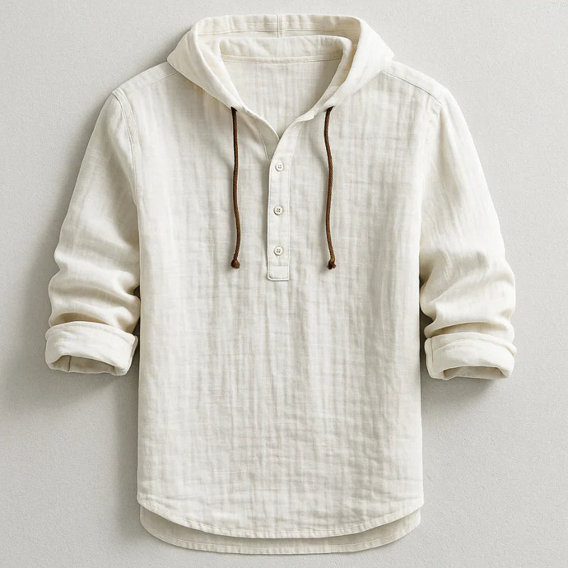 Chemise de luxe à capuche