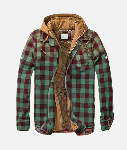 Veste patchwork à carreaux