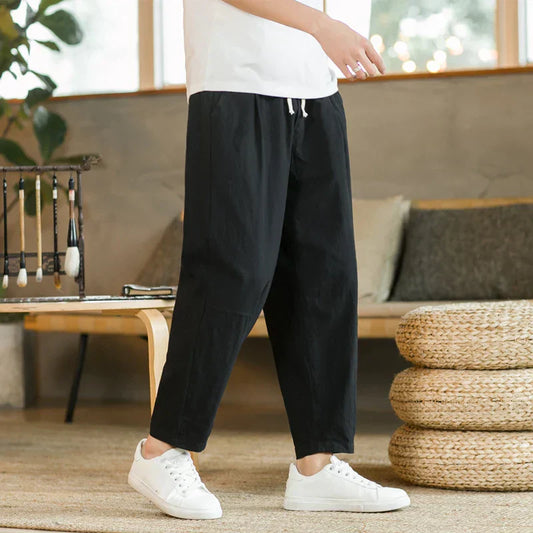 Pantalons Casual en Coton pour Hommes